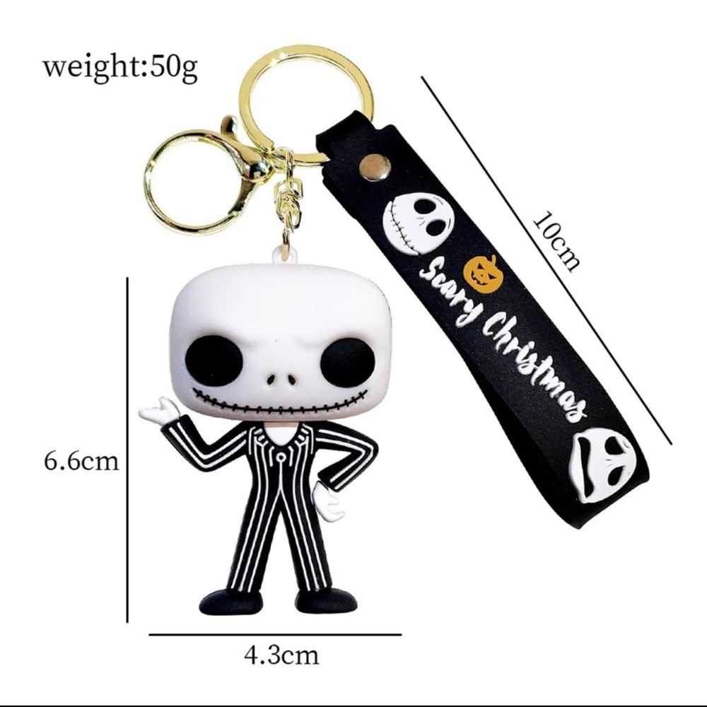 $6 NIGHTMARE KEYCHAIN. NEW. $6 IF BUNDLED - Picture 2 of 12